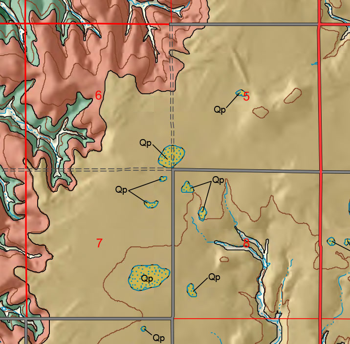 small geologic map