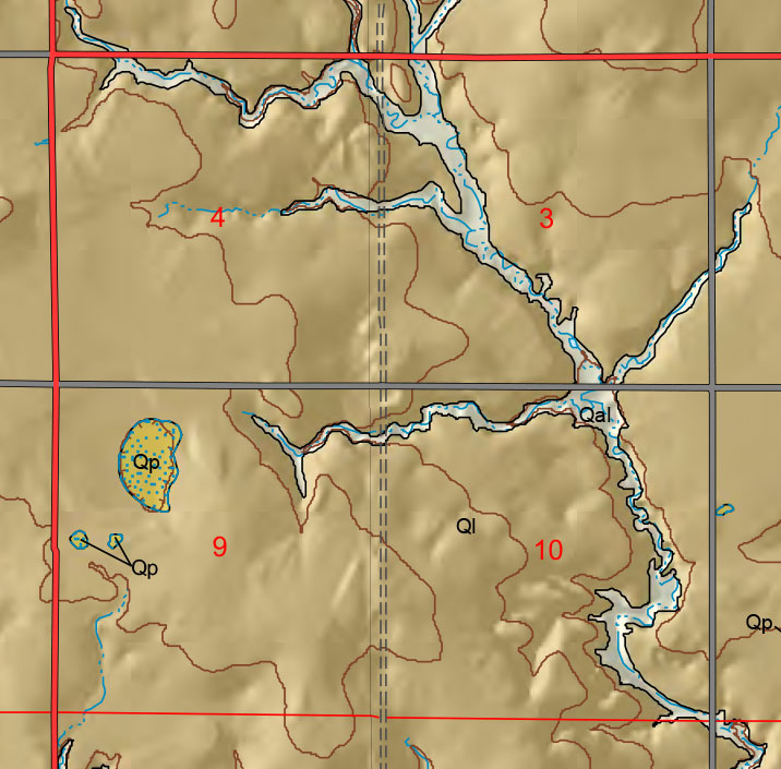 small geologic map