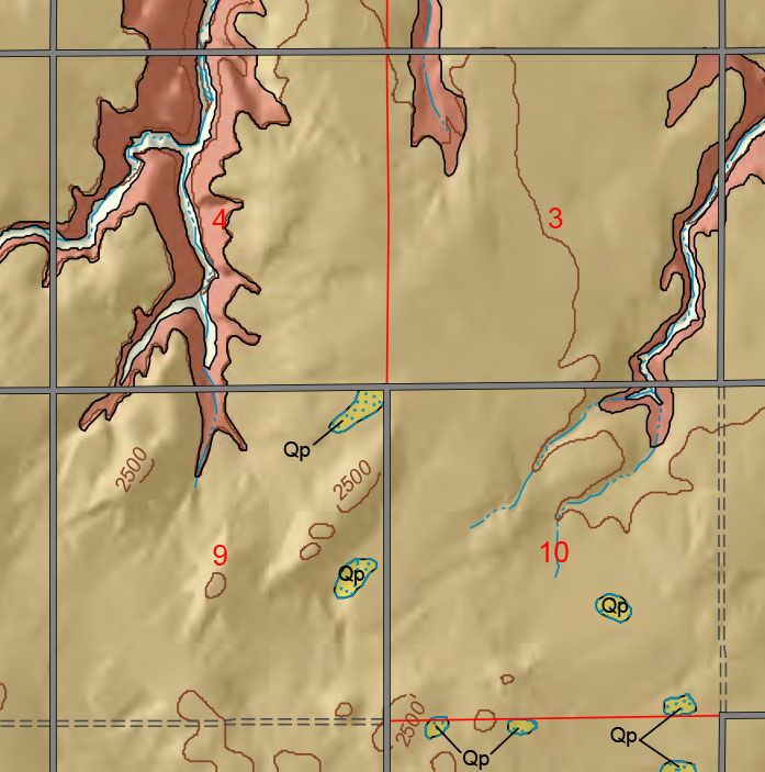 small geologic map