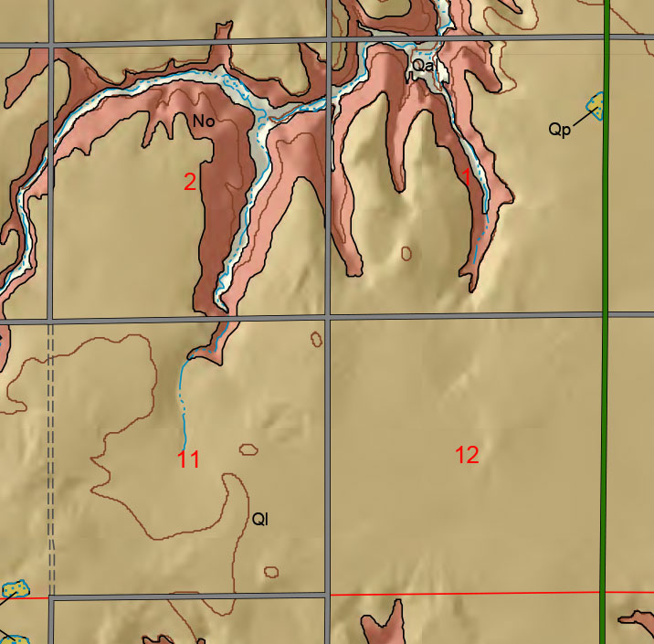 small geologic map