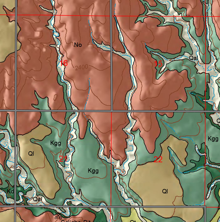 small geologic map