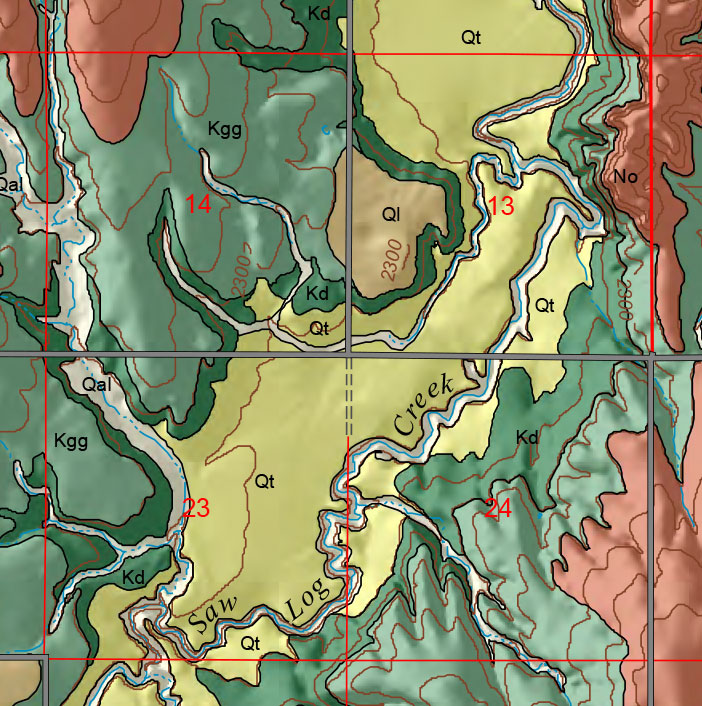 small geologic map