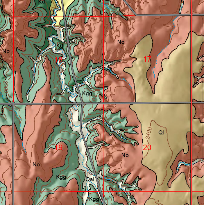 small geologic map