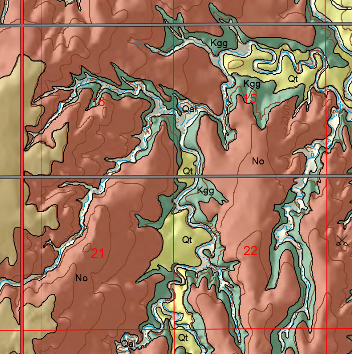 small geologic map