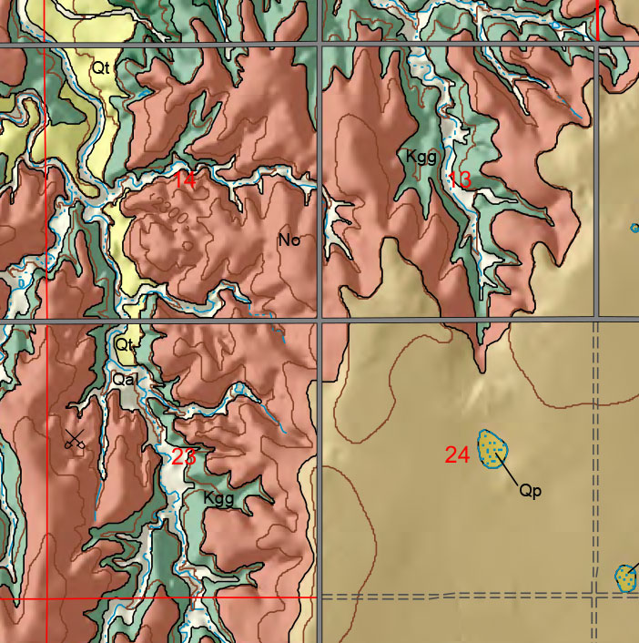 small geologic map