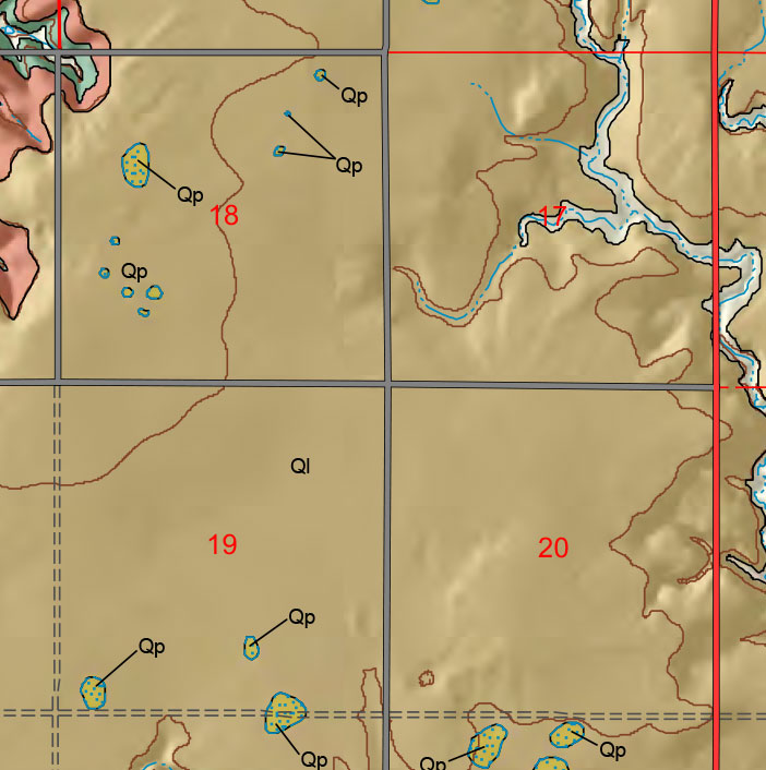 small geologic map