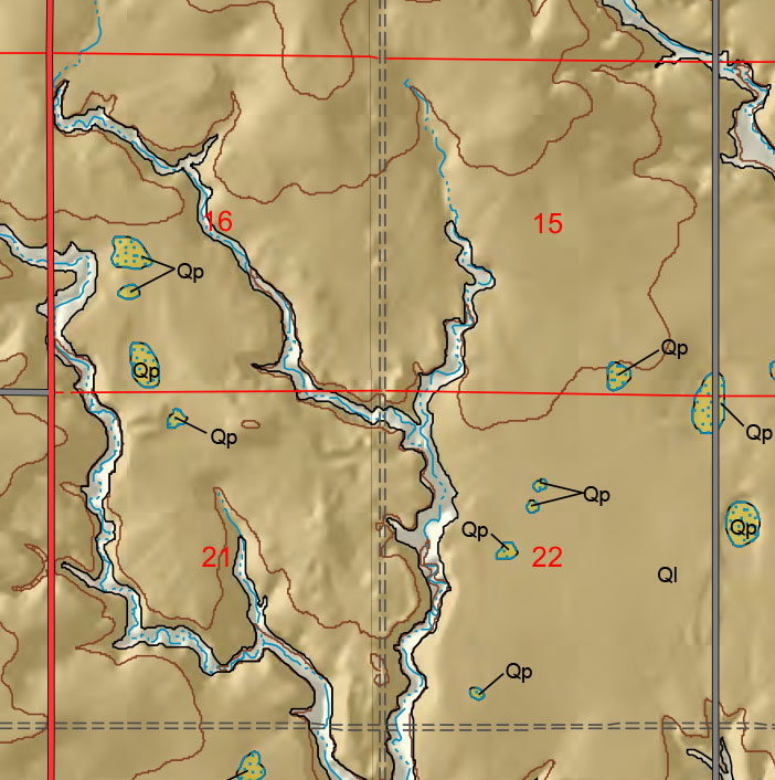 small geologic map