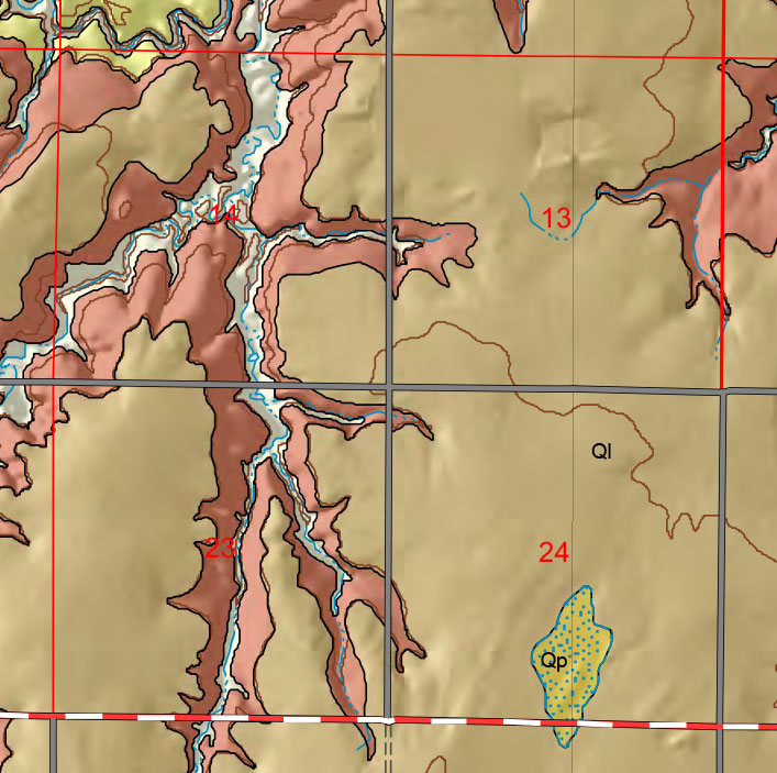 small geologic map