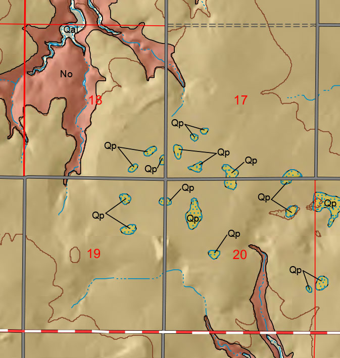 small geologic map