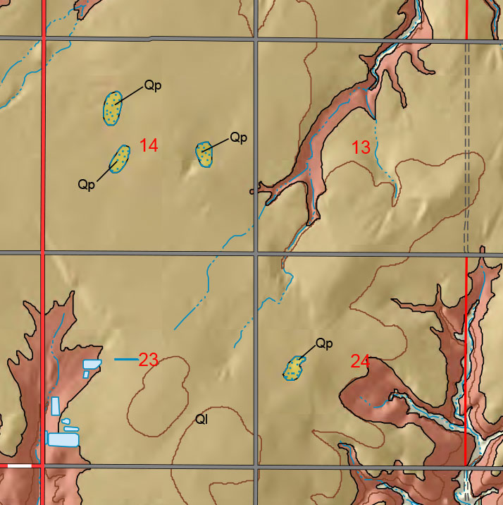 small geologic map