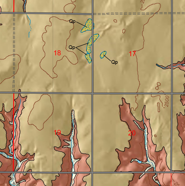 small geologic map