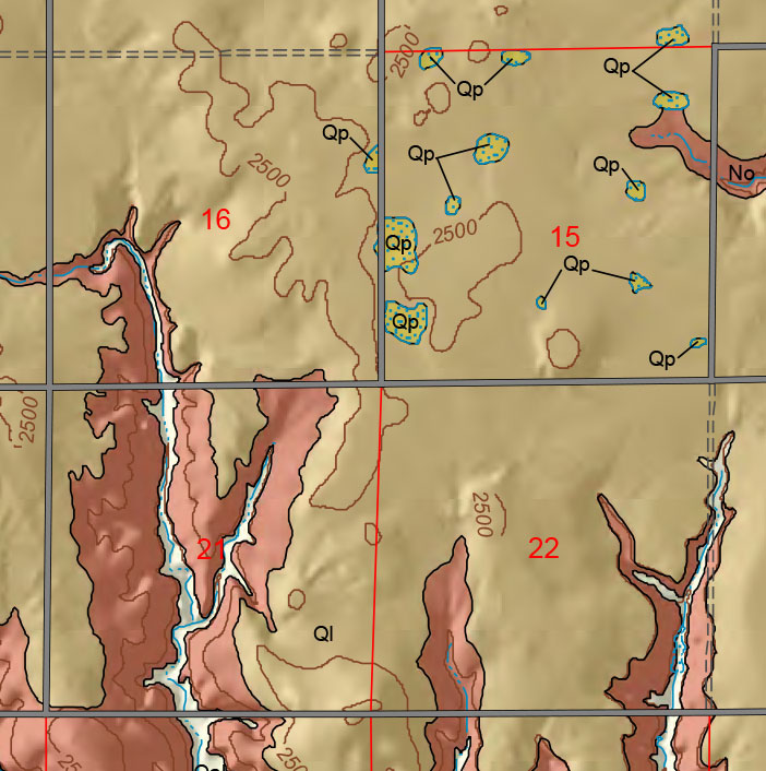 small geologic map