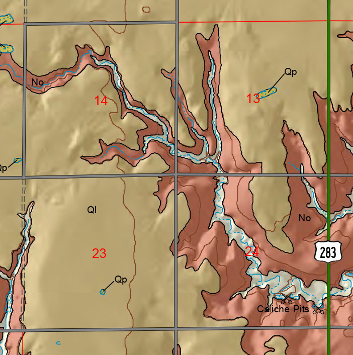 small geologic map