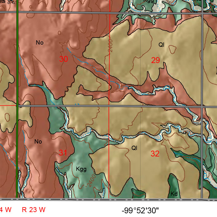 small geologic map