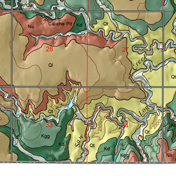 small geologic map