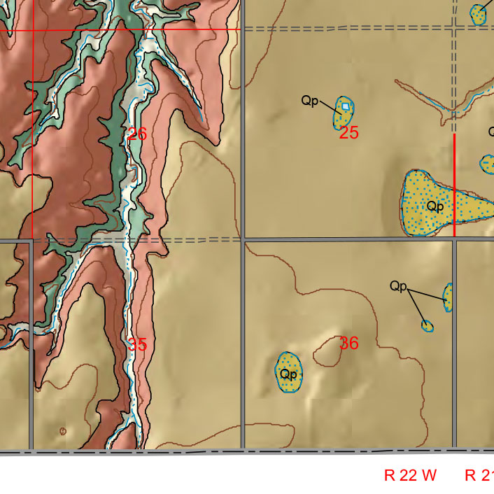 small geologic map