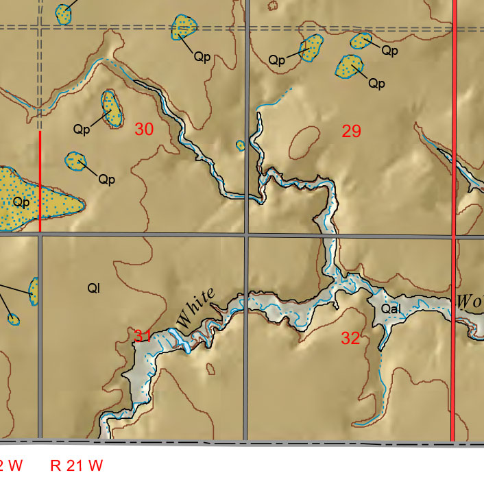 small geologic map