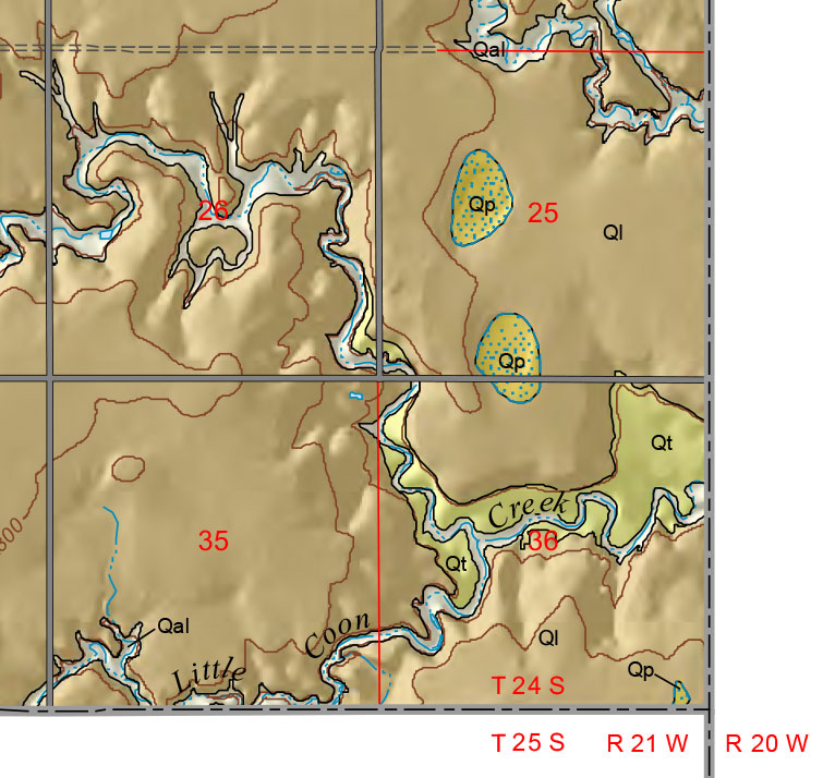 small geologic map