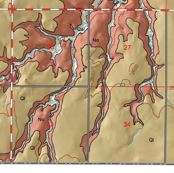 small geologic map