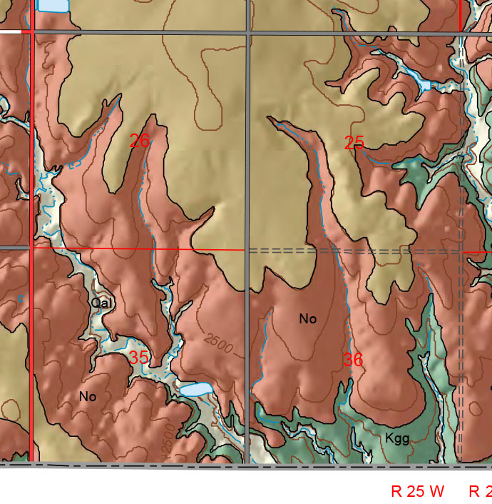 small geologic map