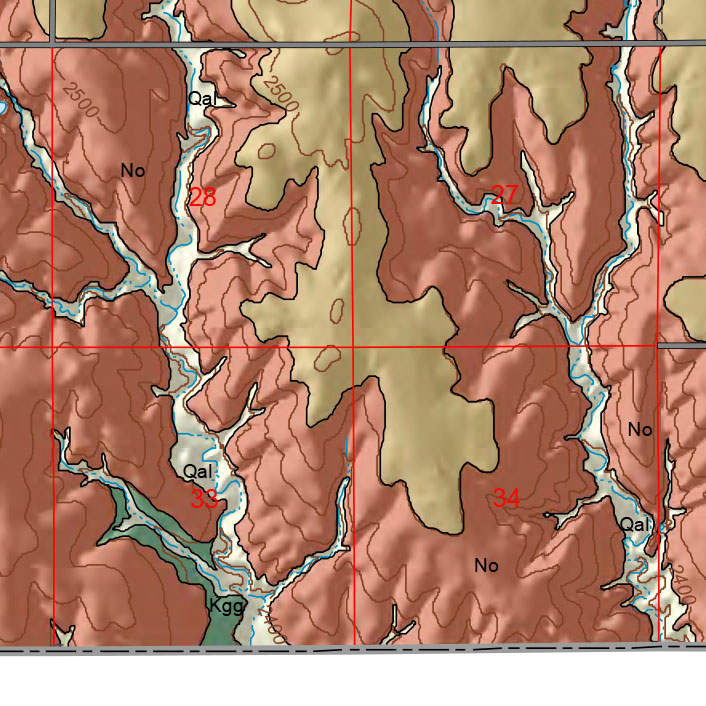 small geologic map