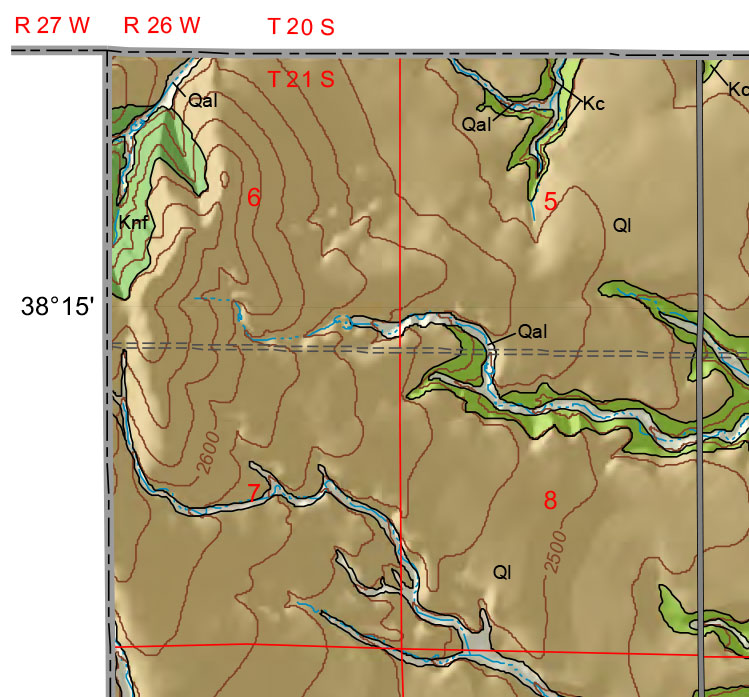 small geologic map