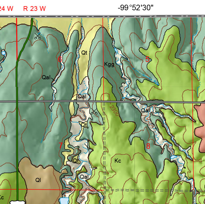 small geologic map