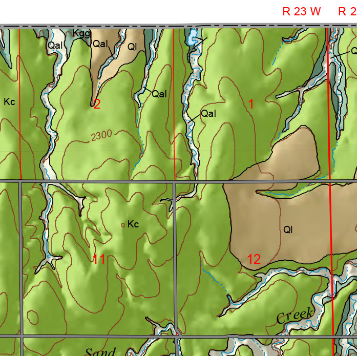 small geologic map