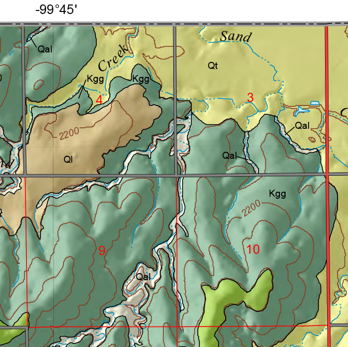 small geologic map