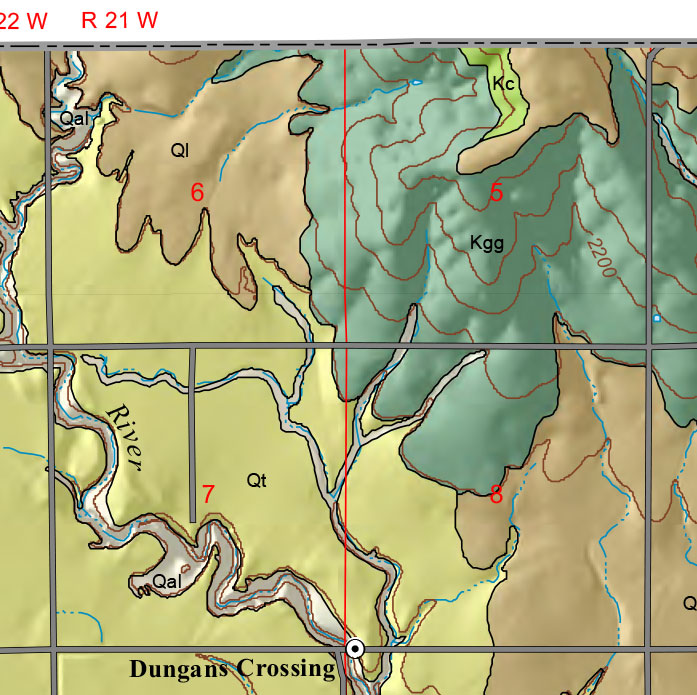 small geologic map