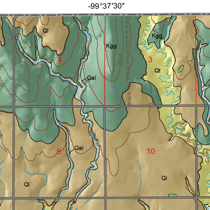 small geologic map