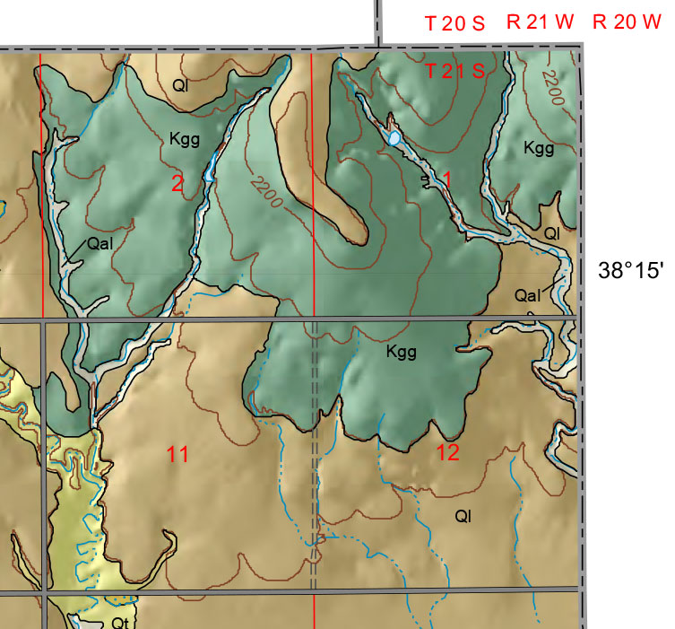 small geologic map