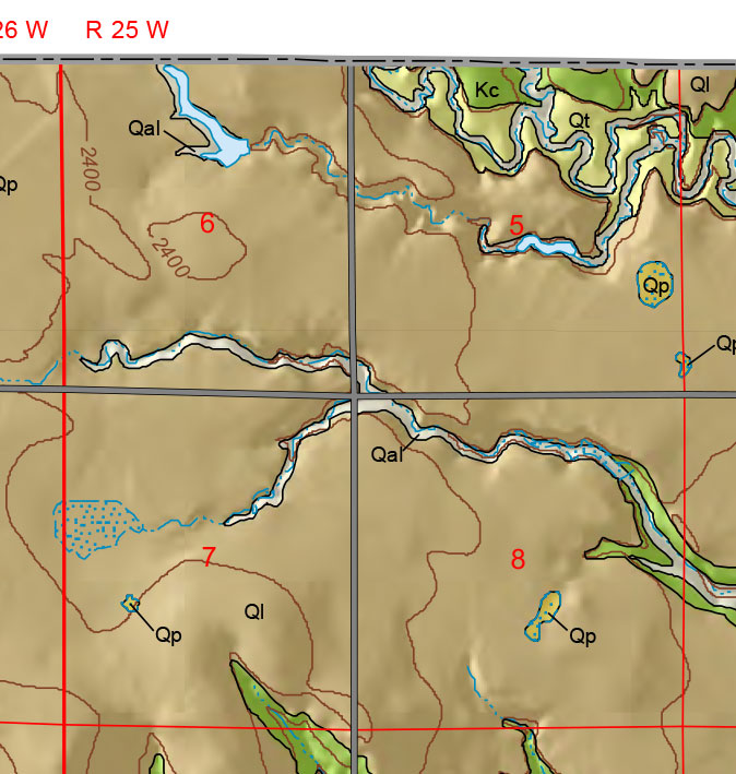 small geologic map