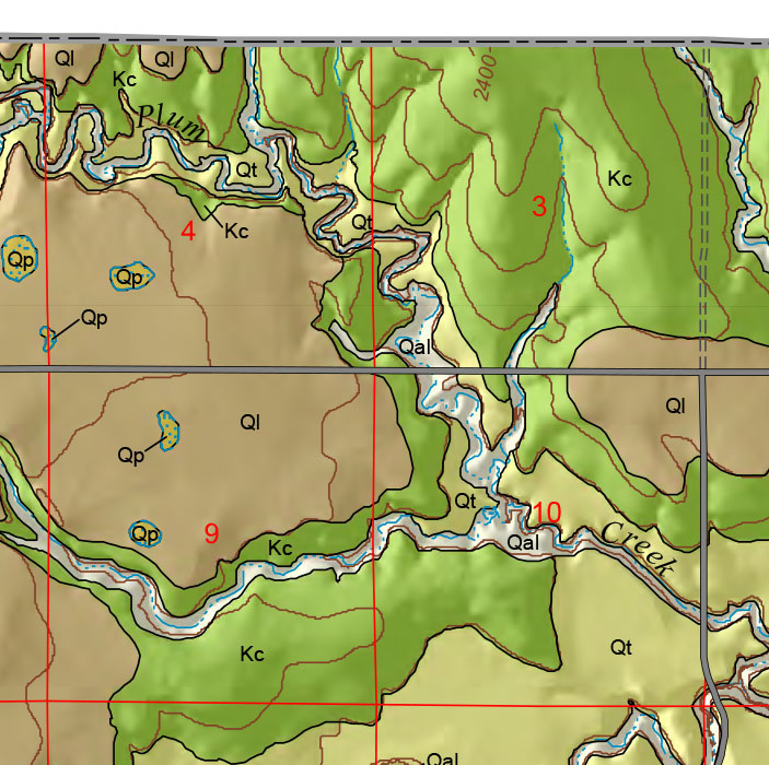 small geologic map