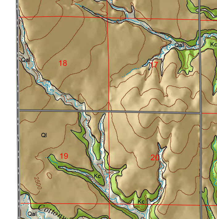 small geologic map