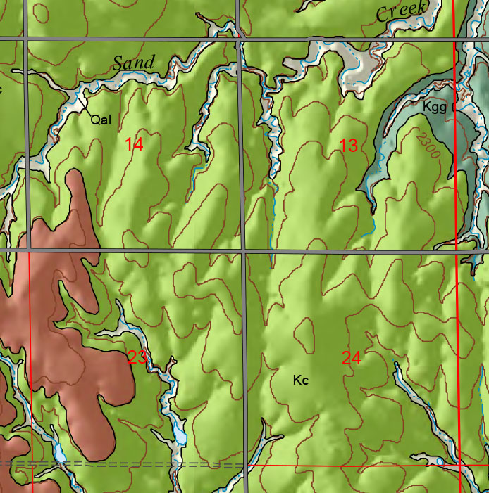 small geologic map