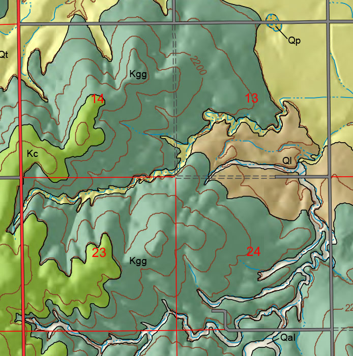 small geologic map