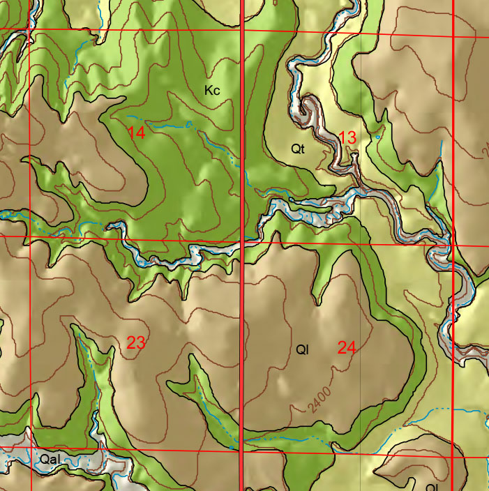 small geologic map