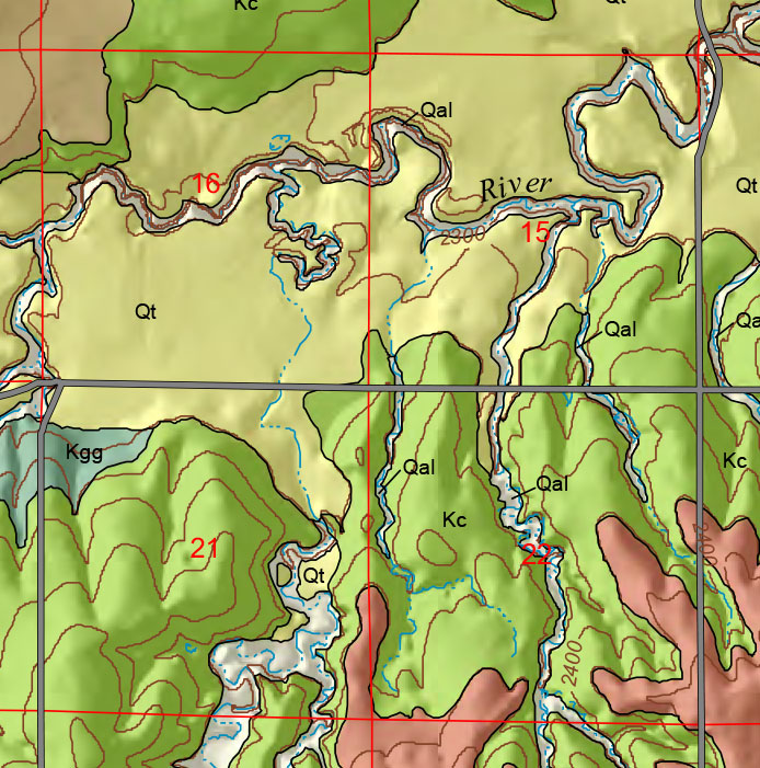 small geologic map