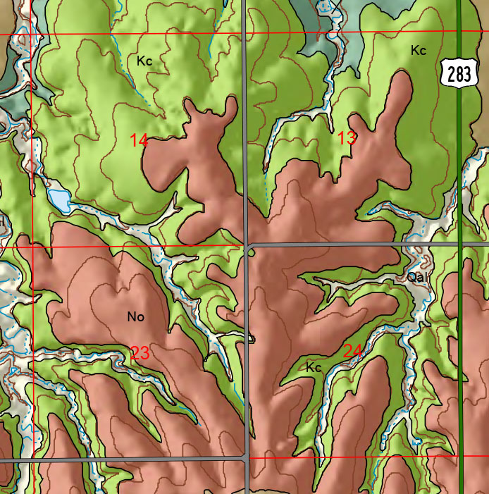 small geologic map