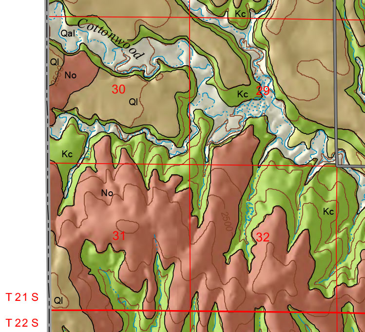 small geologic map