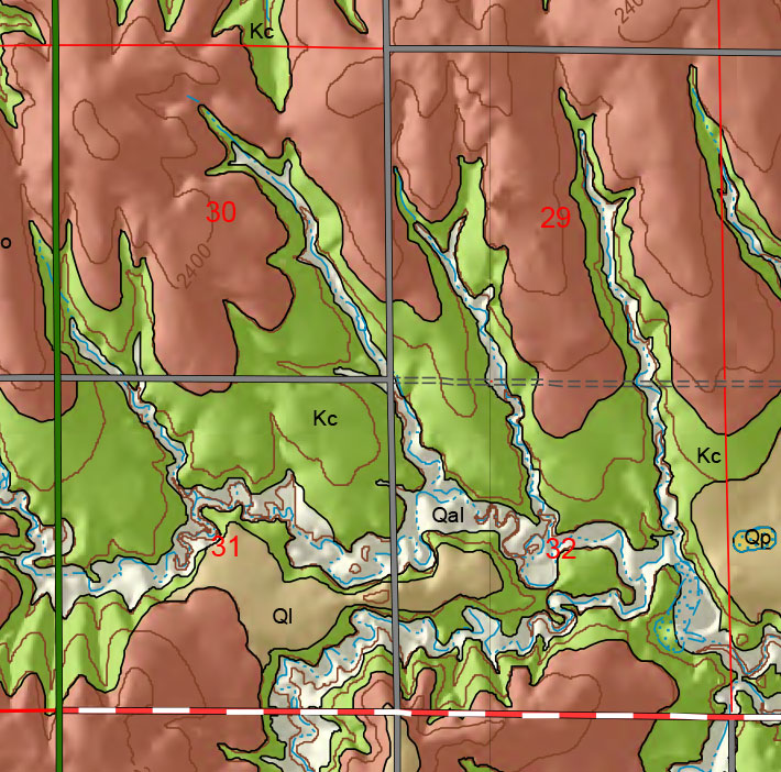 small geologic map