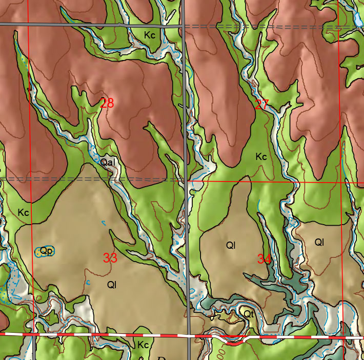 small geologic map