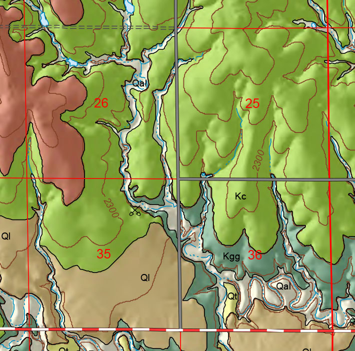 small geologic map