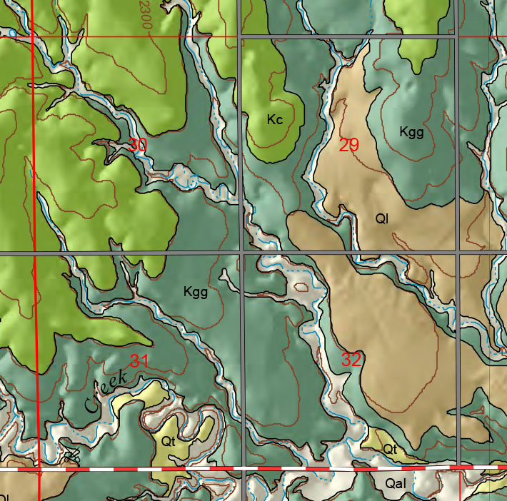 small geologic map