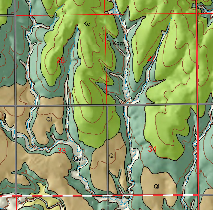 small geologic map