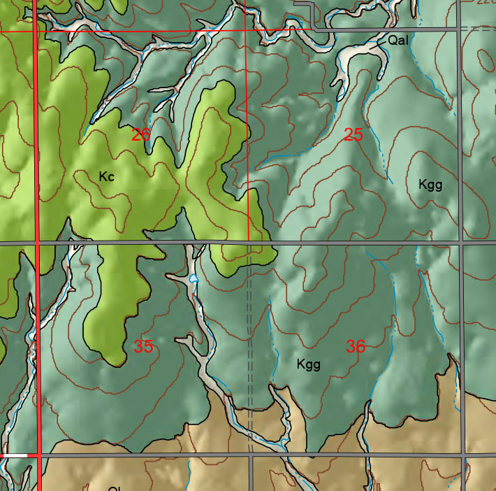 small geologic map