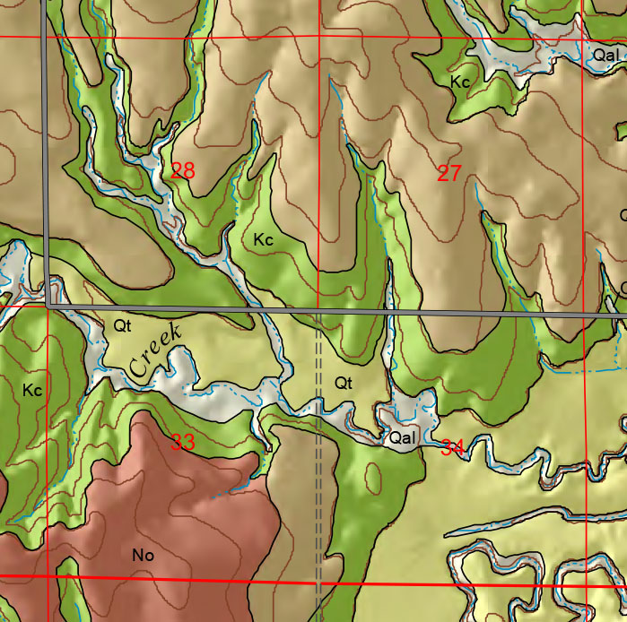 small geologic map