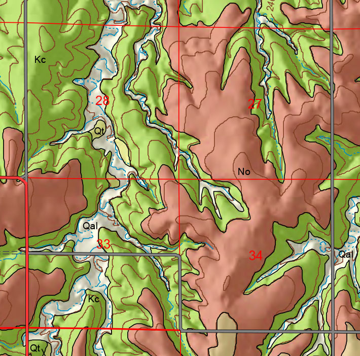 small geologic map