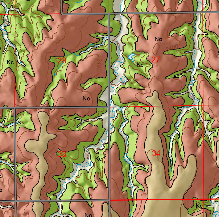 small geologic map